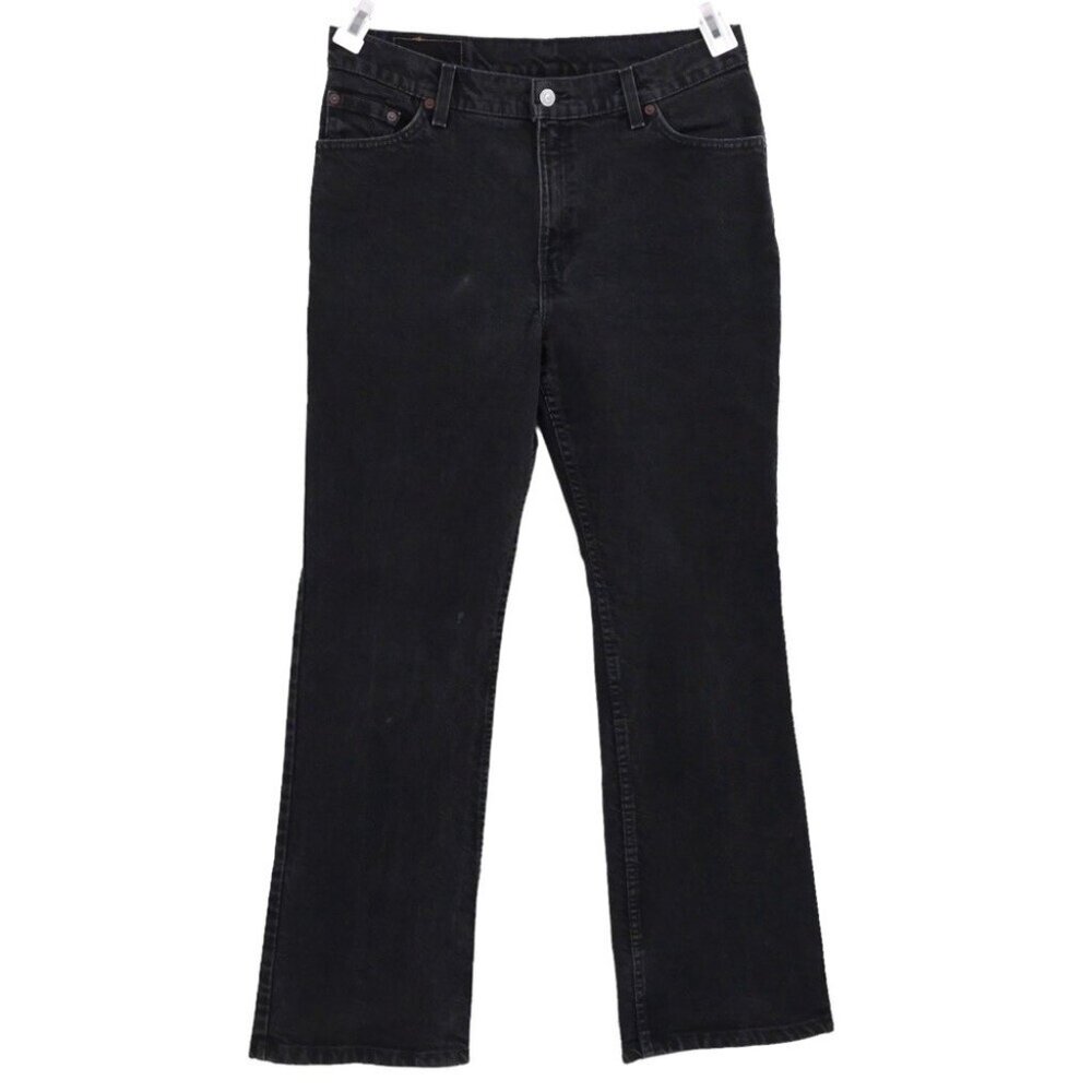 Vintage Levi’s Jeans Women’s 13M black 517 Slim fit bootcut mid rise Y2K